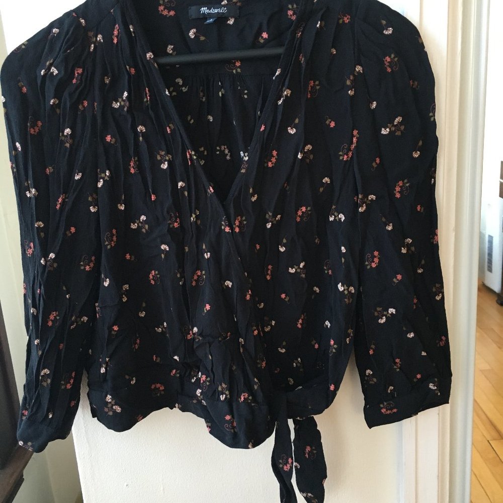 Side Tie Blouse